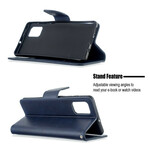 Samsung Galaxy A71 Hoesje Gladde Schuine Klep