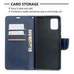 Samsung Galaxy A71 Hoesje Gladde Schuine Klep