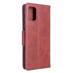 Samsung Galaxy A71 Hoesje Gladde Schuine Klep