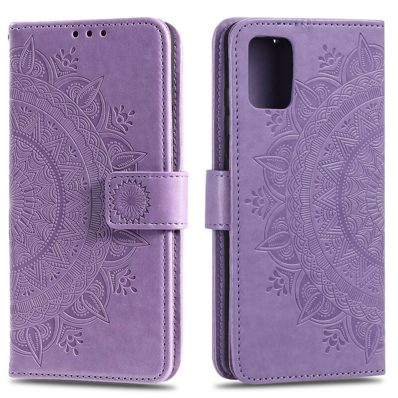 Samsung Galaxy A71 Mandala Zon Hoesje Samsung Galaxy A71 Mandala Zon Hoesje