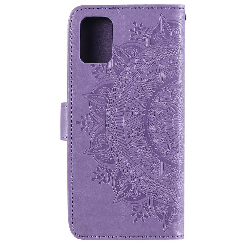 Samsung Galaxy A71 Mandala Zon Hoesje Samsung Galaxy A71 Mandala Zon Hoesje