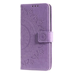 Samsung Galaxy A71 Mandala Zon Hoesje Samsung Galaxy A71 Mandala Zon Hoesje