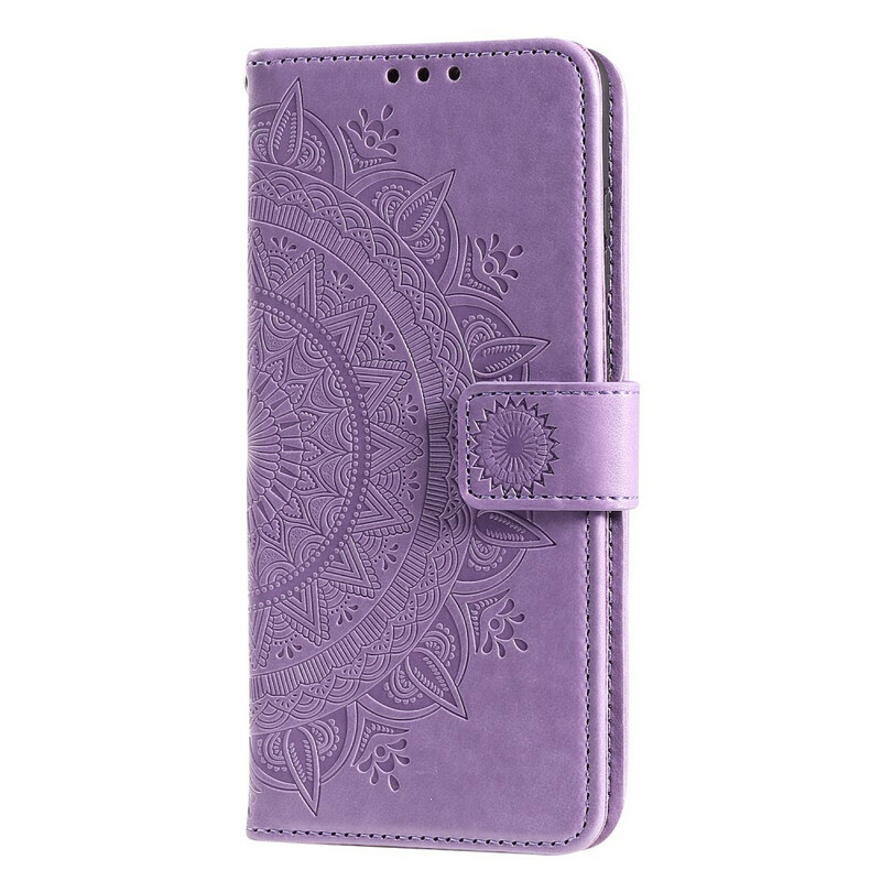 Samsung Galaxy A71 Mandala Zon Hoesje Samsung Galaxy A71 Mandala Zon Hoesje