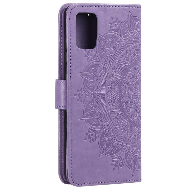 Samsung Galaxy A71 Mandala Zon Hoesje Samsung Galaxy A71 Mandala Zon Hoesje