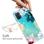 Samsung Galaxy A71 heldere aquarel bloem case
