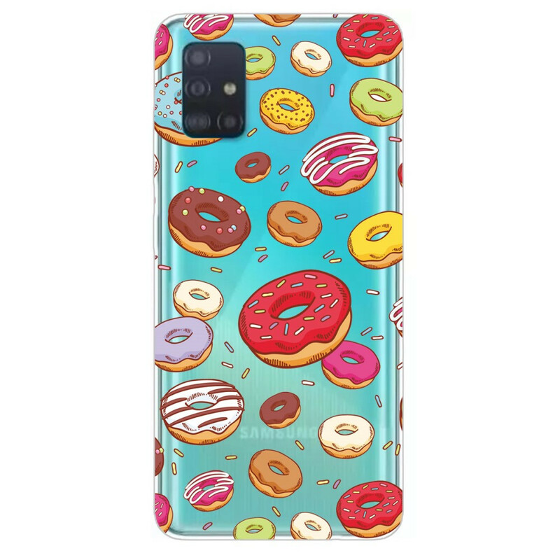 Samsung Galaxy A71 Love Donuts Hoesje