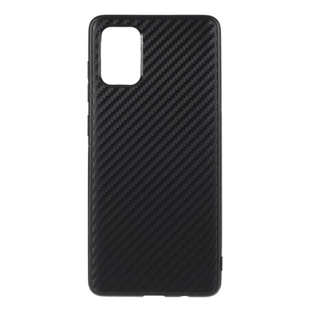 Samsung Galaxy A71 Carbon Fiber Textuur Hoesje
