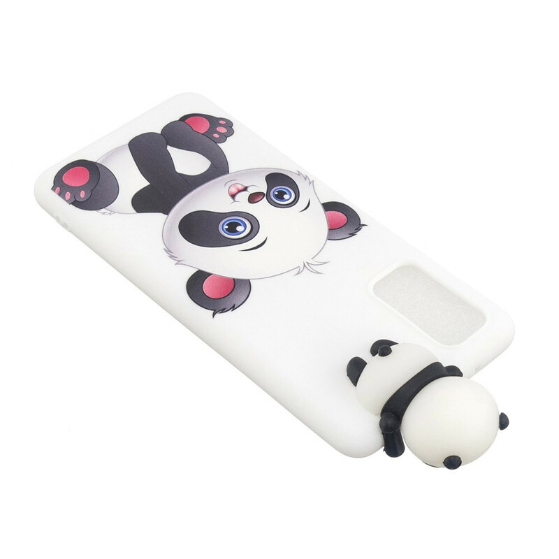 Samsung Galaxy A71 3D Schattige Panda Hoesje