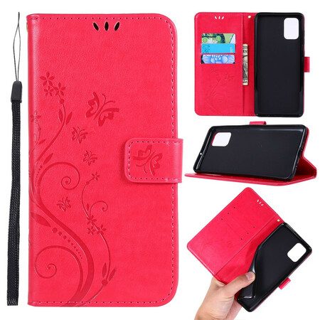 Samsug Galaxy A71 Discreet Vlinder Koord Hoesje