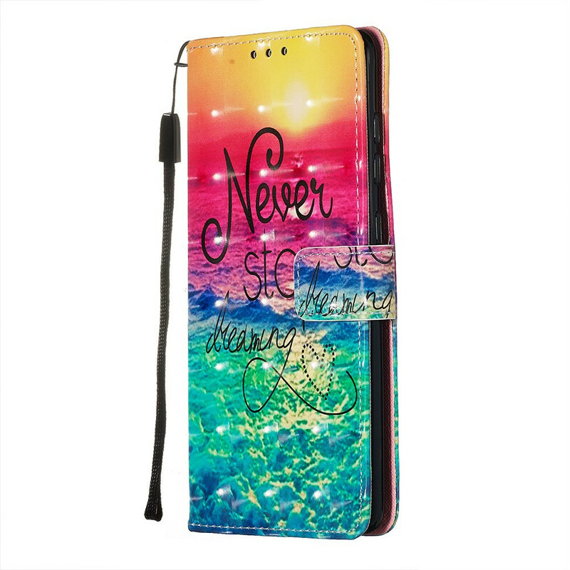 Samsung Galaxy A71 Never Stop Dreaming Hoesje