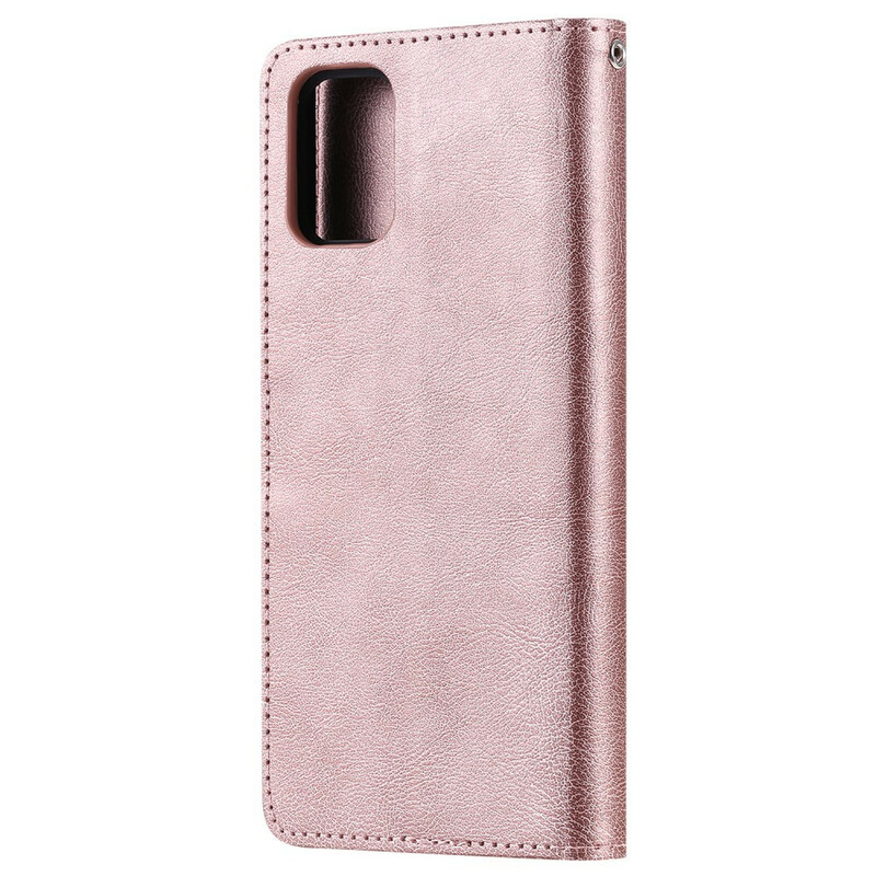 Samsung Galaxy A71 Afneembaar Hoesje en Koord
