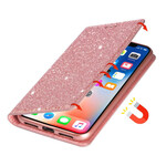 Flip Cover Samsung Galaxy S20 stijl Glitter