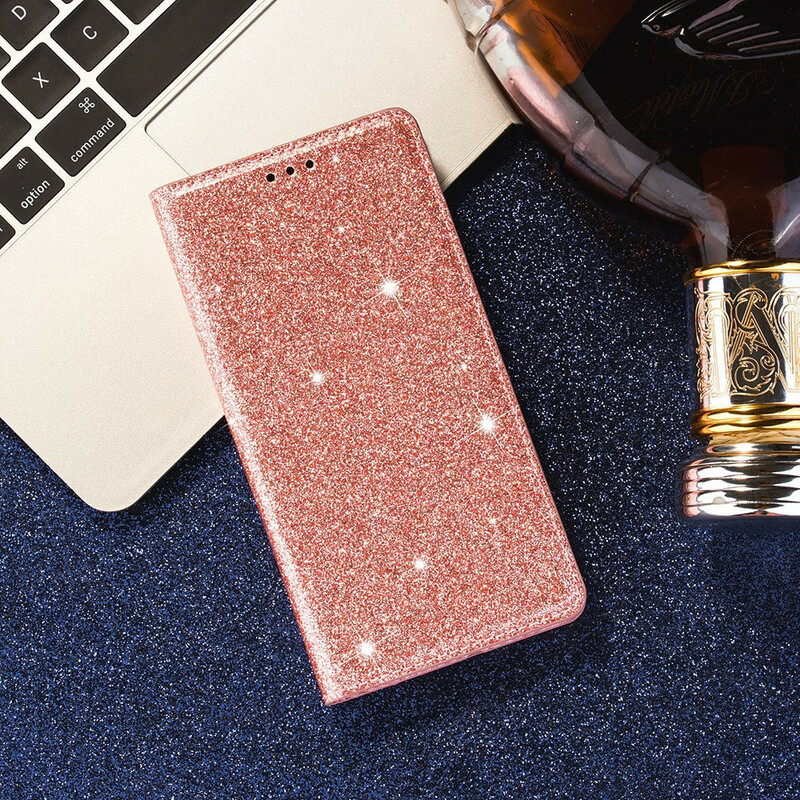 Flip Cover Samsung Galaxy S20 stijl Glitter