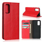 Flip cover Samsung Galaxy S20 Echt Leer