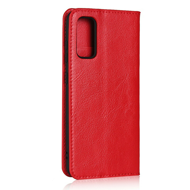 Flip cover Samsung Galaxy S20 Echt Leer