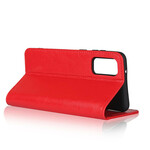 Flip cover Samsung Galaxy S20 Echt Leer