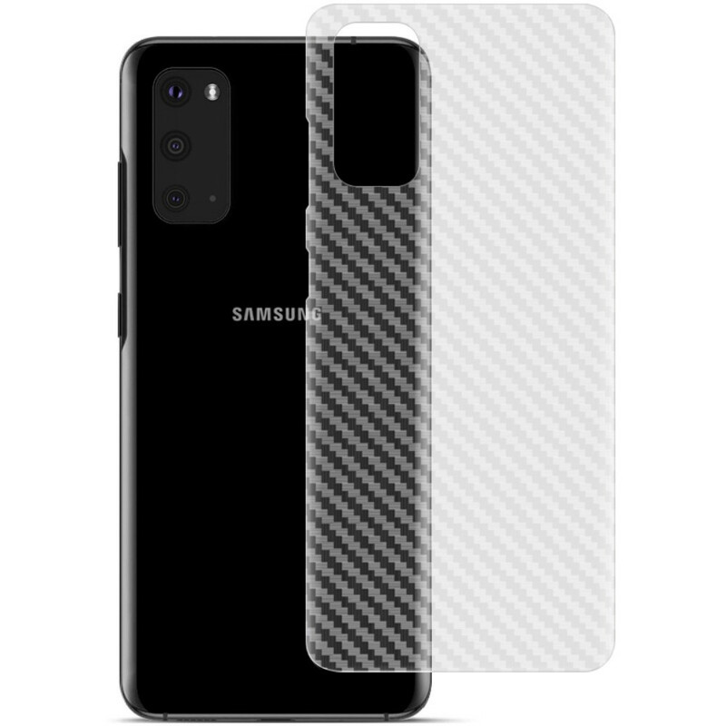 Backcover voor Samsung Galaxy S20 Carbon Style IMAK