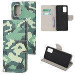 Samsung Galaxy S20 Militaire Camouflage Hoesje