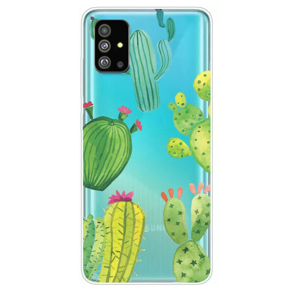 Samsung Galaxy S20 Cactus Waterverf Hoesje