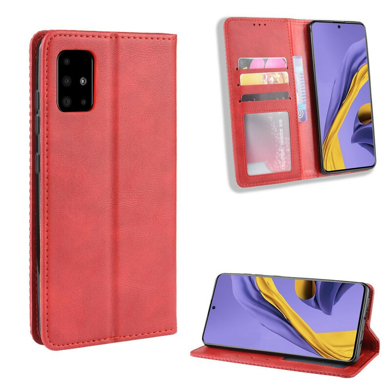 Flip cover Samsung Galaxy S20 Vintage Lederen Effect Stijlvol Flip cover Samsung Galaxy S20 Vintage Lederen Effect Stijlvol