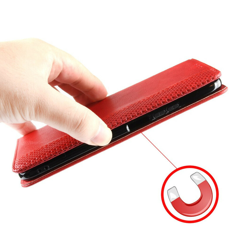 Flip cover Samsung Galaxy S20 Vintage Lederen Effect Stijlvol Flip cover Samsung Galaxy S20 Vintage Lederen Effect Stijlvol