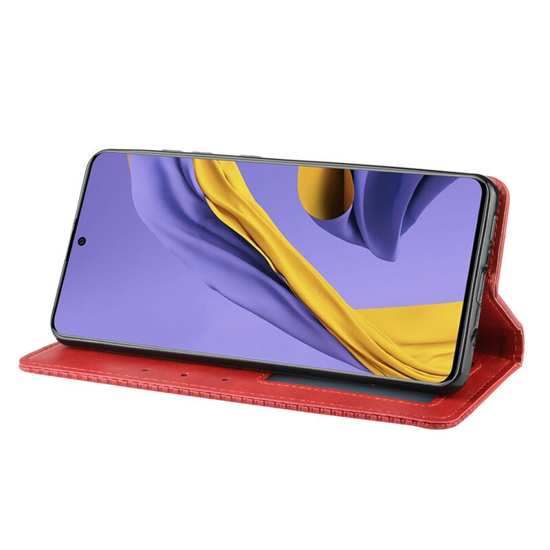 Flip cover Samsung Galaxy S20 Vintage Lederen Effect Stijlvol Flip cover Samsung Galaxy S20 Vintage Lederen Effect Stijlvol