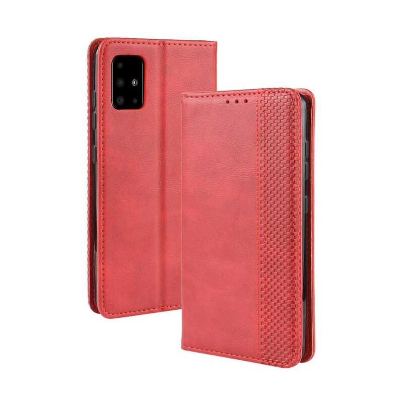 Flip cover Samsung Galaxy S20 Vintage Lederen Effect Stijlvol Flip cover Samsung Galaxy S20 Vintage Lederen Effect Stijlvol