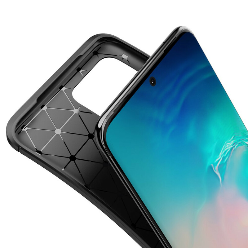 Samsung Galaxy S20 Ultra Texture Carbon Fiber Case