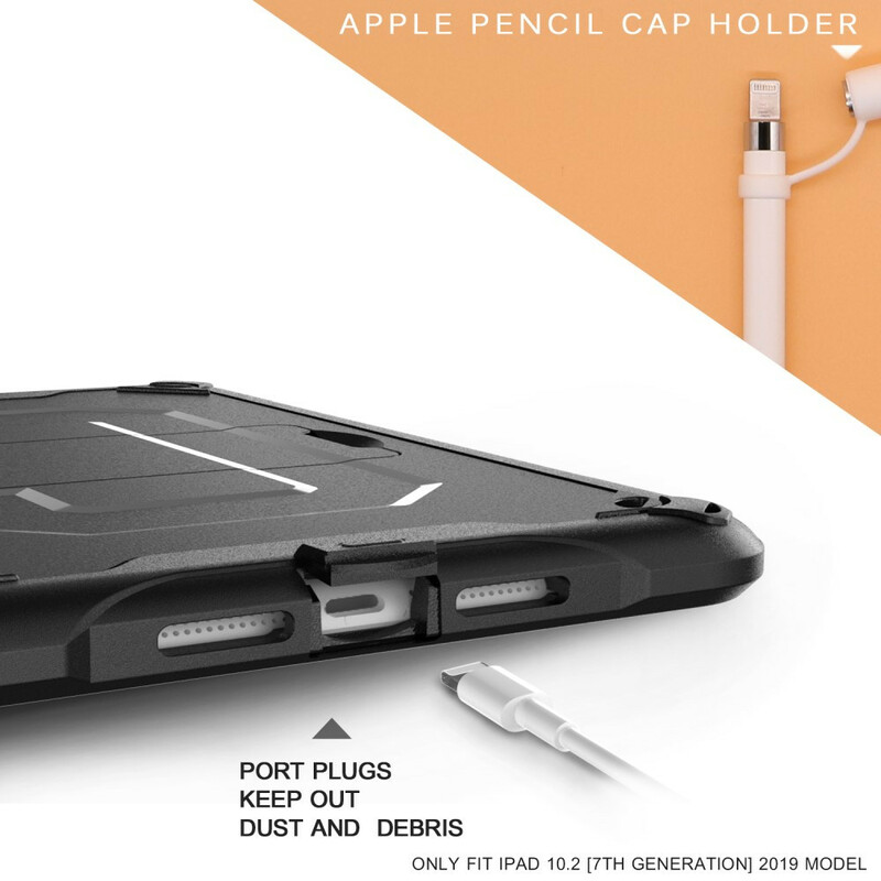 iPad 10.2" (2019) Ultra Stevige Pencil Hoes
