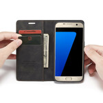 Flip Cover Samsung Galaxy S7 CASEME Kunstleer