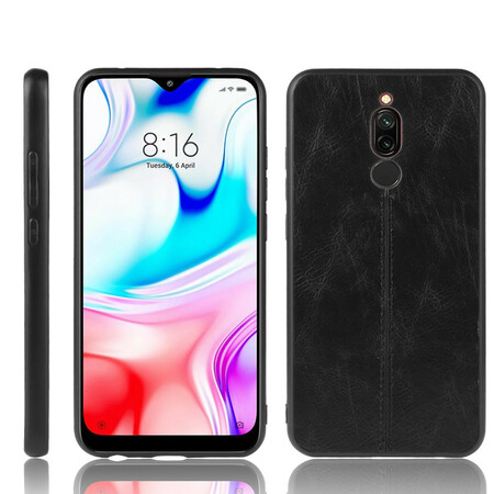 Xiaomi Redmi 8 Naadloos Lederen Hoesje