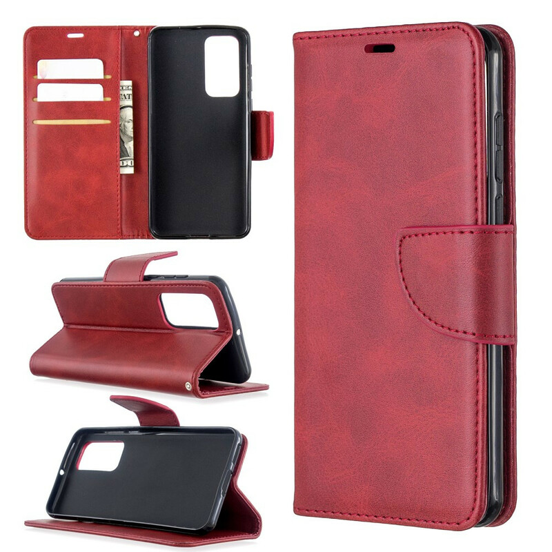 Huawei P40 Case Gladde Schuine Klep