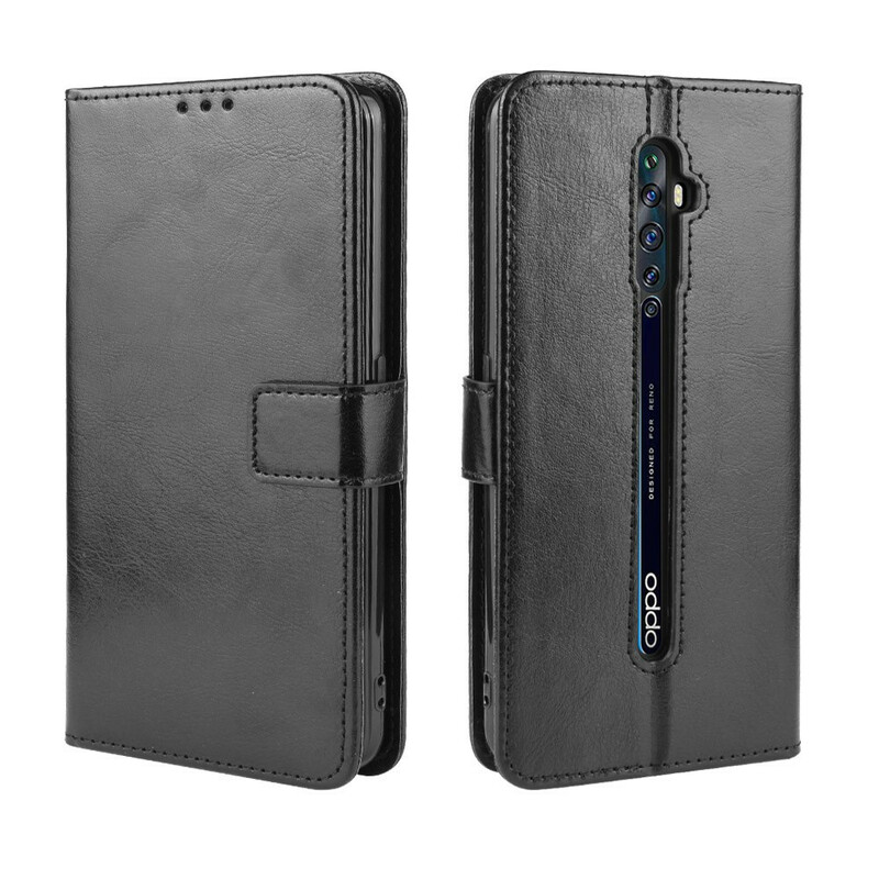 Oppo Reno 2Z Flashy Lederen Hoesje