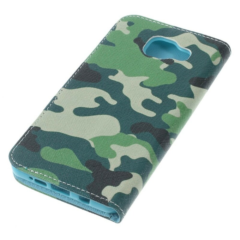 Samsung Galaxy A5 2016 Militaire Camouflage Hoesje