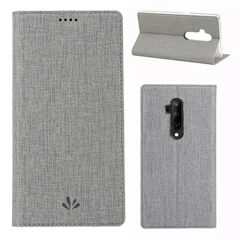 OnePlus 7T Pro getextureerde Flip Cover