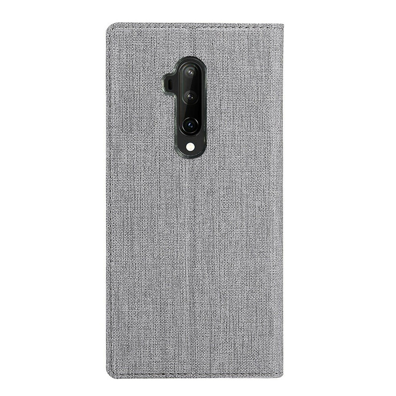 OnePlus 7T Pro getextureerde Flip Cover