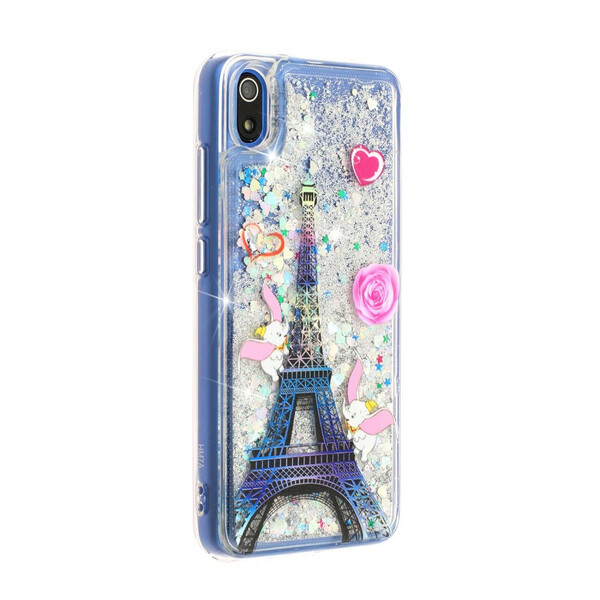 Xiaomi Redmi 7A Eiffeltoren Glitter Hoesje