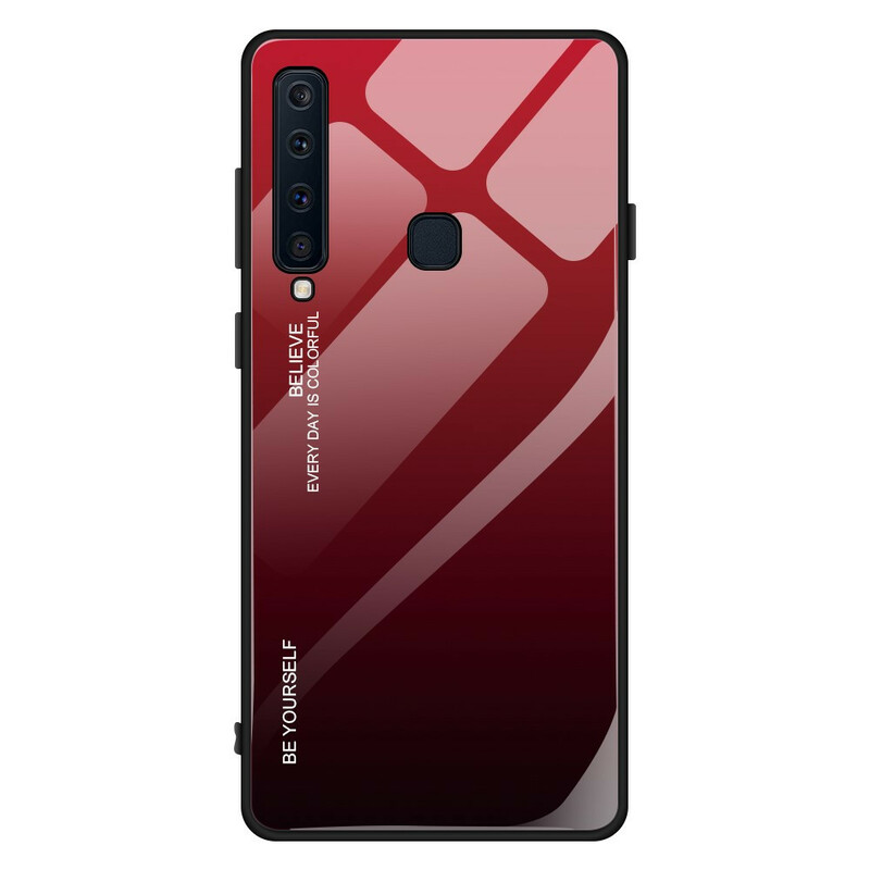 Samsung Galaxy A9 getemperd glas hoesje Be Yourself Samsung Galaxy A9 getemperd glas hoesje Be Yourself