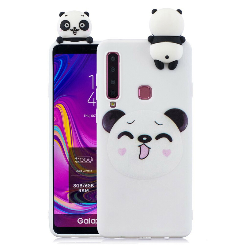 Claire Zijn bekend Andere plaatsen Samsung Galaxy A9 Super Panda 3D Hoesje - Dealy