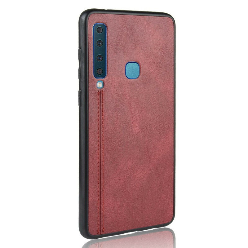 Samsung Galaxy A9 Leder effect Seam hoesje