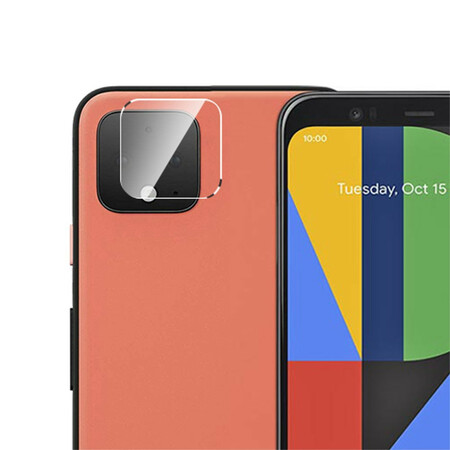 Lensbeschermer van getemperd glas voor de Google Pixel 4