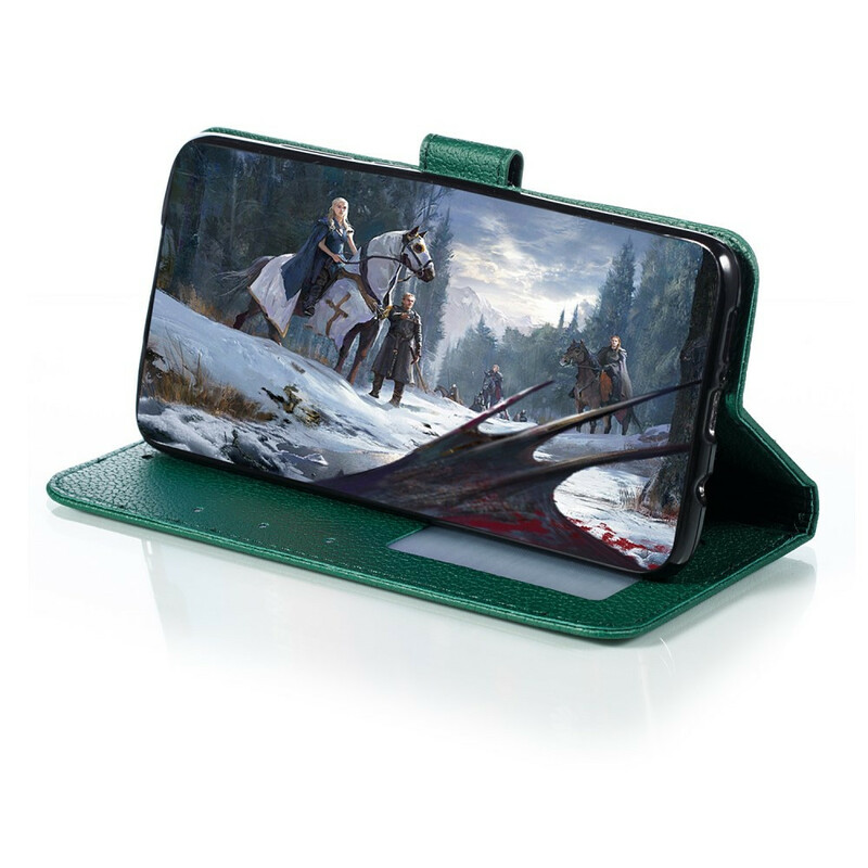 Xiaomi Redmi Note 8 Pro Kunstleer Hoesje Leef je Droom