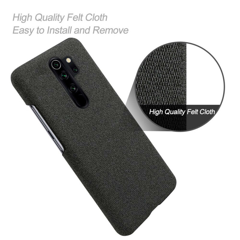 Xiaomi Redmi Note 8 Pro Hoesje KSQ Stof Chic