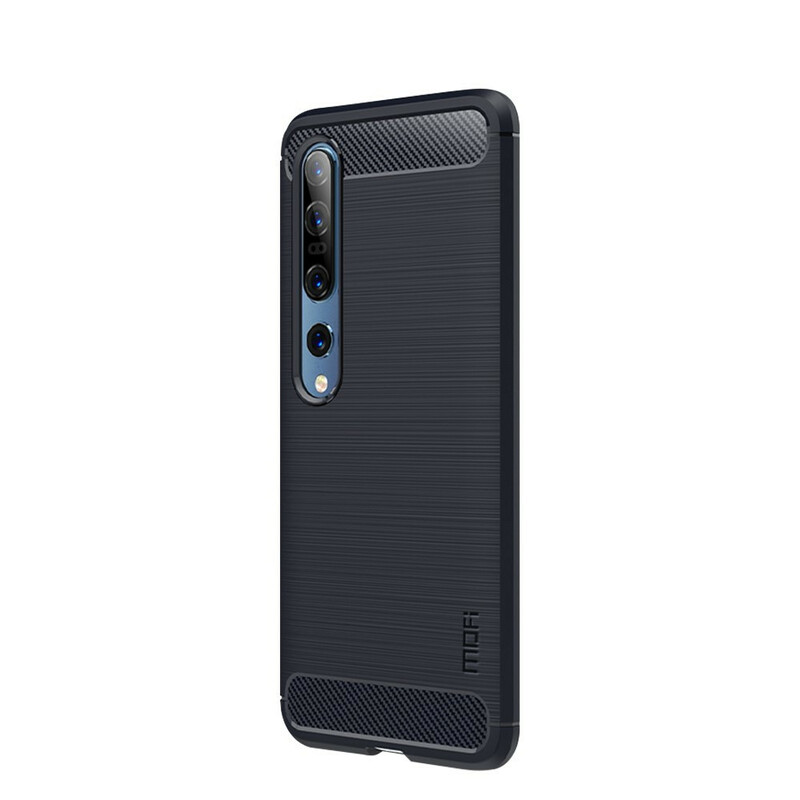 Xiaomi MI 10 / 10 Pro Geborsteld Carbon Fiber Case MOFI