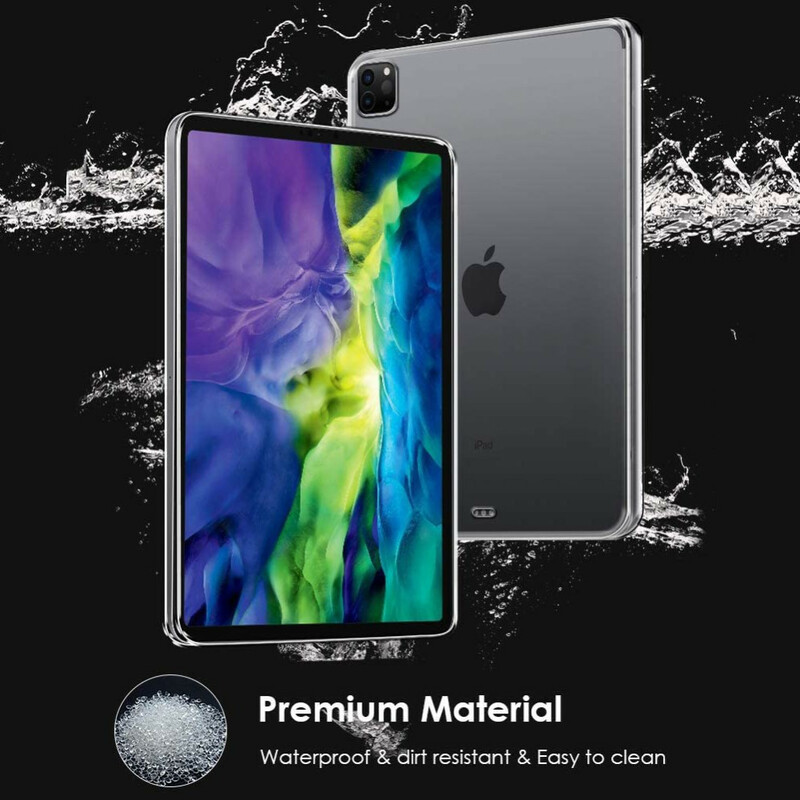 iPad 11" (2020) Silicone Geval Duidelijk