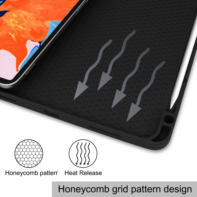 Smart Case iPad Pro 12.9" (2020) Textuur Jeans