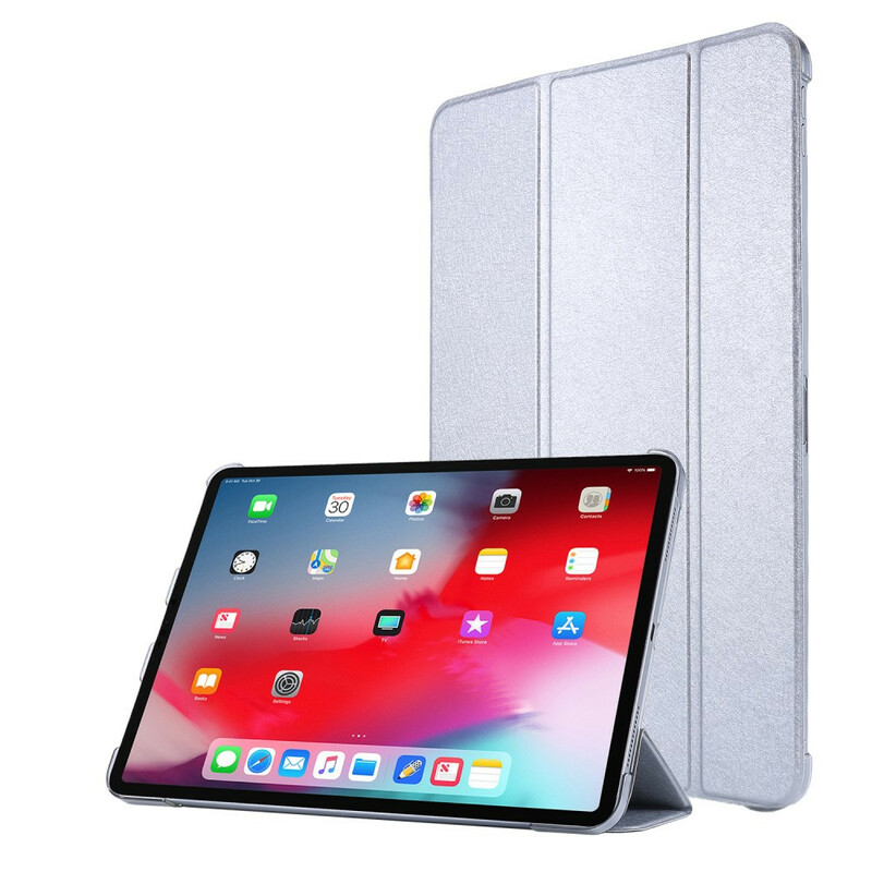 Smart Case iPad Pro 12.9" (2020) Kunstleer Zijde Textuur