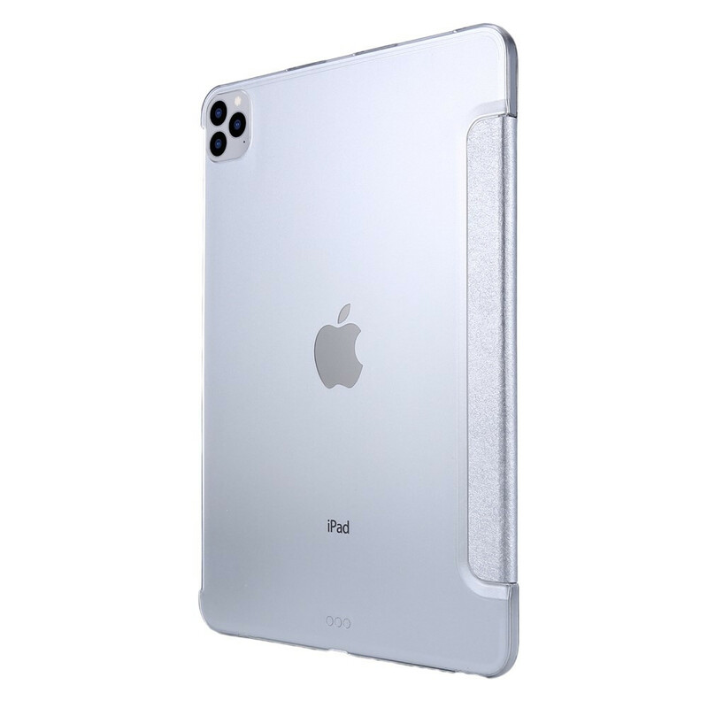 Smart Case iPad Pro 12.9" (2020) Kunstleer Zijde Textuur