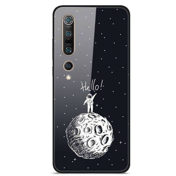 Xiaomi Mi 10 / 10 Pro Case gehard glas Hello Moon