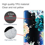 Xiaomi Mi 9T / Mi 9T Pro Transparant Waterverf Bloem Hoesje